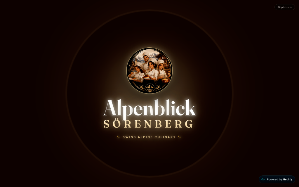 Alpenblick Sörenberg Intro